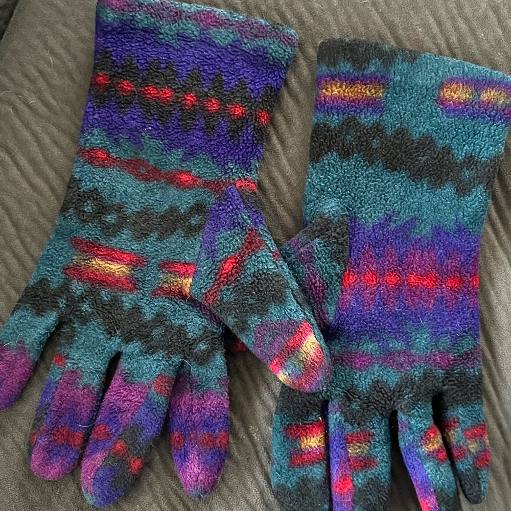 Colorful Patterned Gloves